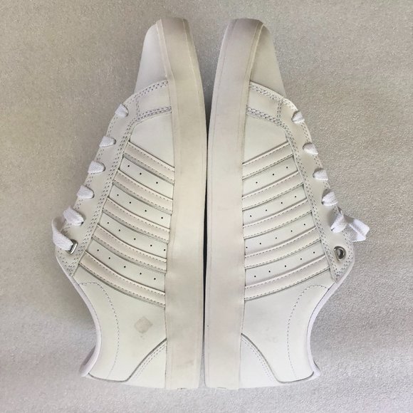 K-Swiss Gallen III LOW Men's White Sneakers NWOB - Picture 3 of 12